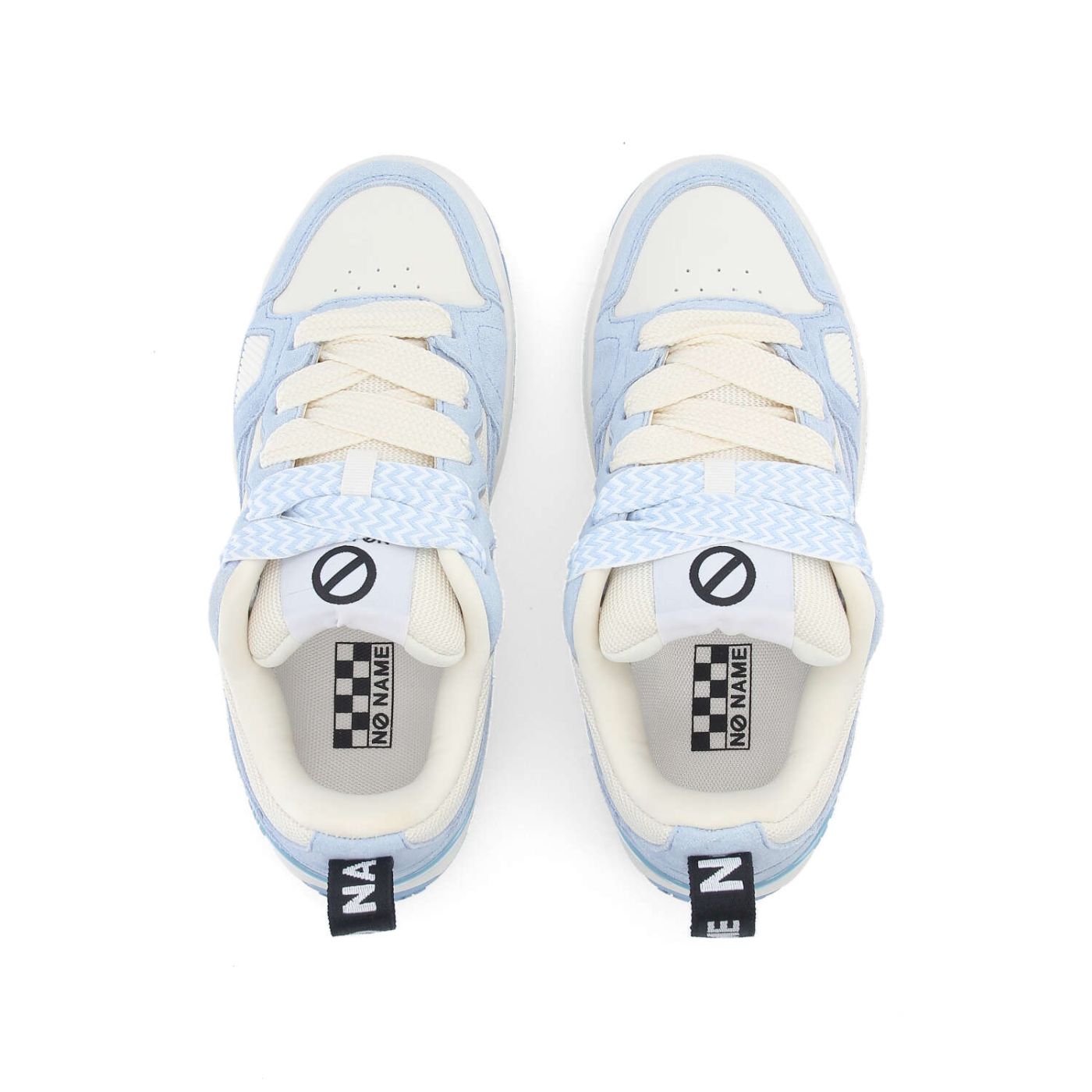 NOLLIE SNEAKER W - SUEDE/MESH/NAPP - BLUE/OFF WHITE